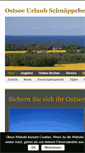 Mobile Screenshot of ostsee-schnaeppchen.de